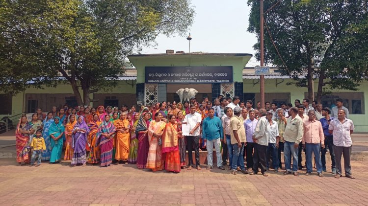 गुरूजांग ग्रामवासी तीन सूत्रीय मांगो को लेकर जिलापाल से की मुलाकात। 