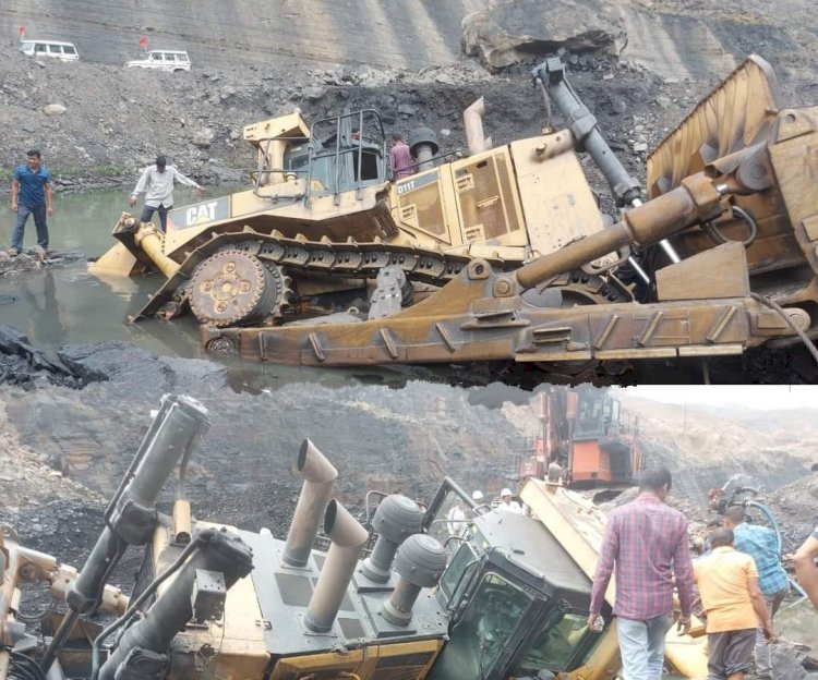 भरतपुर कोयला खान में एक और दुर्घटना 