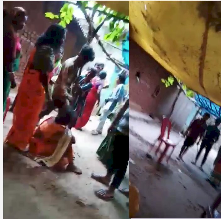 महिला के ऊपर जानलेवा हमला शरीर के टुकड़े टुकड़े करने की धमकी 