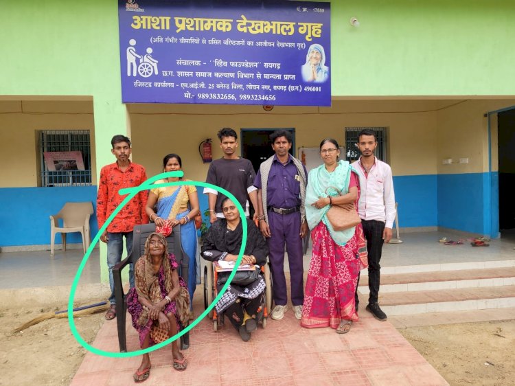 जब अपने दो पिढी़यो से मिली 102 वर्षीय बृद्धा 