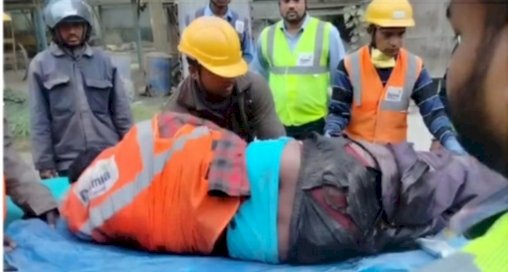 नाइट ड्युटी में हुई कर्मचारी की मौत घटना को मीडिया से छिपाने का प्रयास 