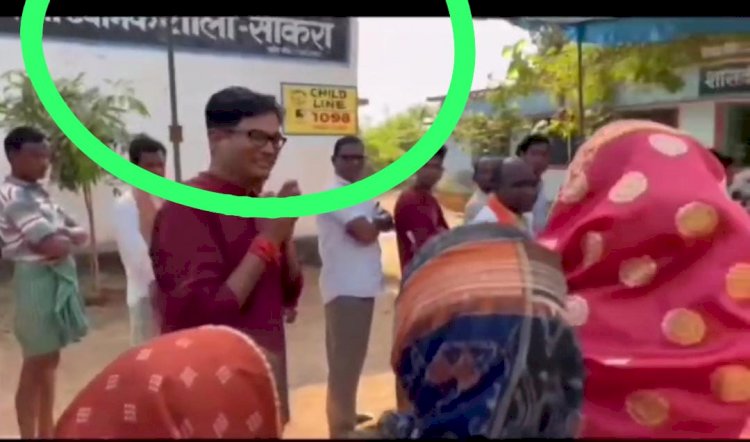 पोलिंग बूथ में वोट मांगने का सच सामने लेकर आए विधायक प्रतिनिधी कमल प्रधान 