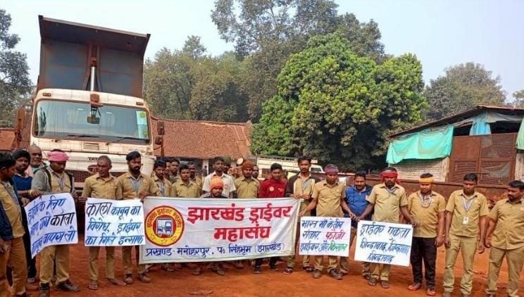 हिट एण्ड रन कानून के खिलाफ ड्राइवर महासंघ का विरोध प्रदर्शन जारी 