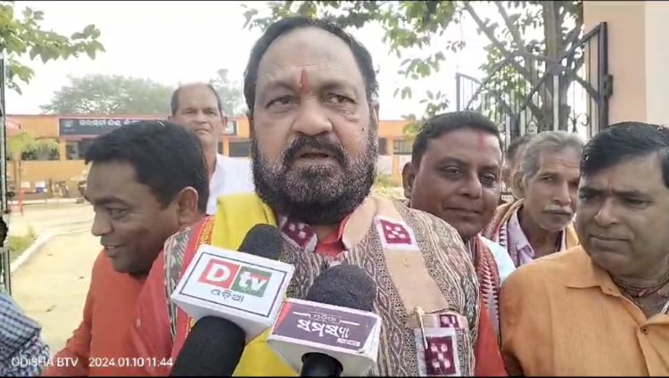 सांसद बसंत पंडा ने बिपक्ष पर लगाया भ्रष्टाचार का आरोप 