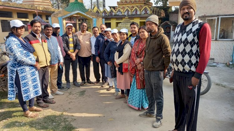 भाजपा ने चलाया स्वच्छता अभियान 