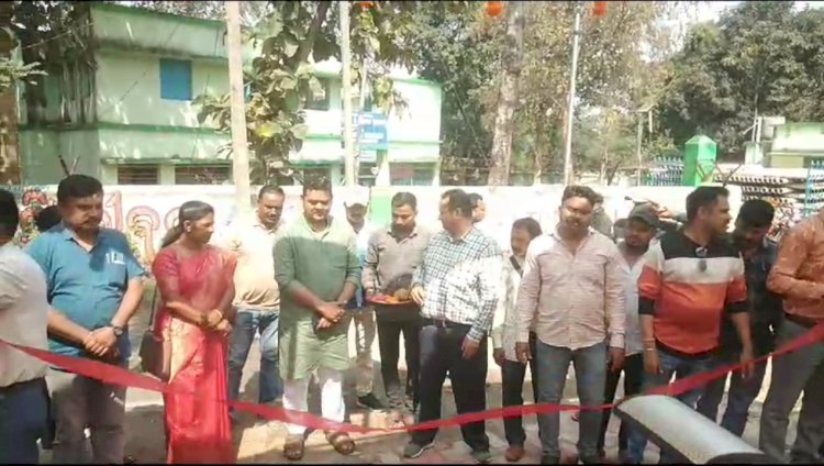 ट्रक ओनर्स एसोसिएशन के नए गेरेज भवन का उद्घाटन