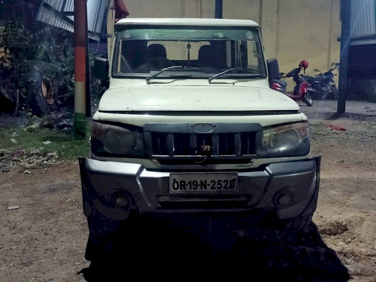चोरी का डीजल लदा बोलेरो जप्त 