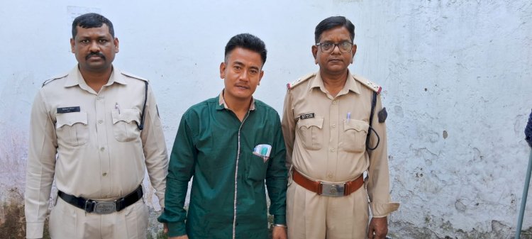 दुष्कर्म के आरोपी को पुलिस ने भेजा जेल