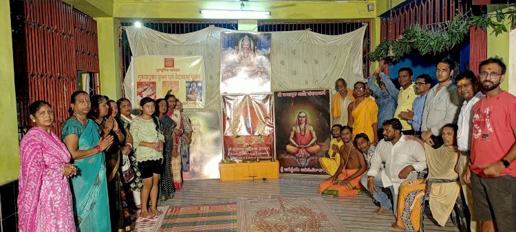 सेक्टर बी स्थित राममंदिर में गुरू पूर्णिमा का पर्व मनाया गया 
