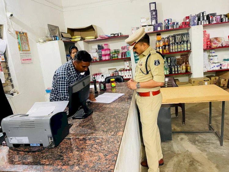 एसपी के सरप्राइज विजिट में सामने आई कई खामियाँ 