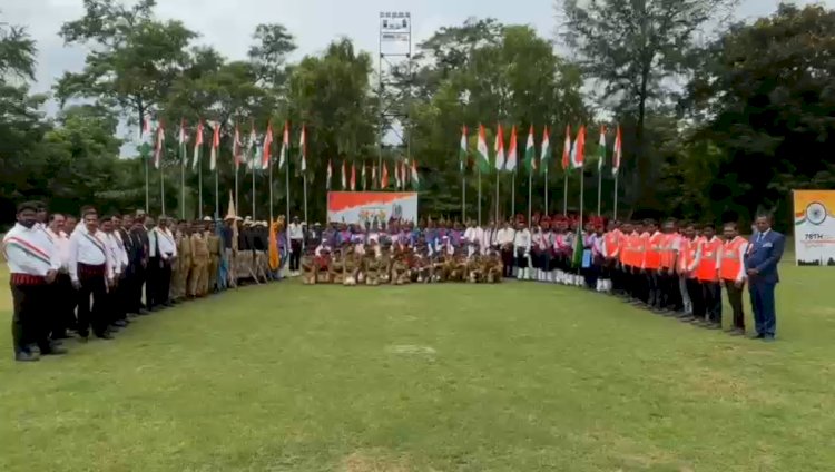 डालमिया सीमेंट ने मनाया स्वतंत्रता दिवस  