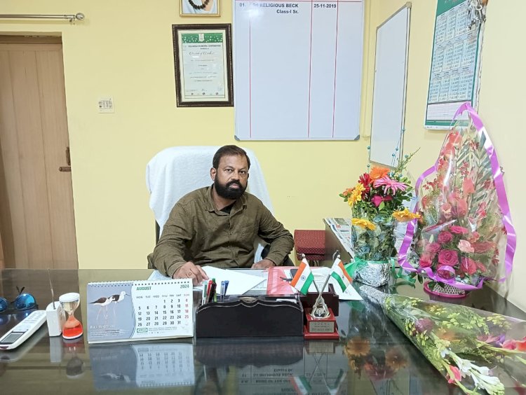 पानपोसा कृषि जिला अधिकारी के पदपर जी.जैन का योगदान 