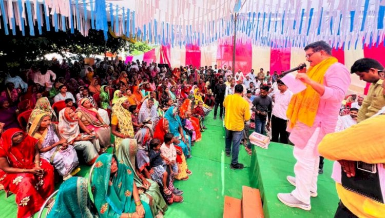 आपका विधायक आपके द्वार-विधायक अजय सिंह की पहल का जनता ने किया स्वागत 