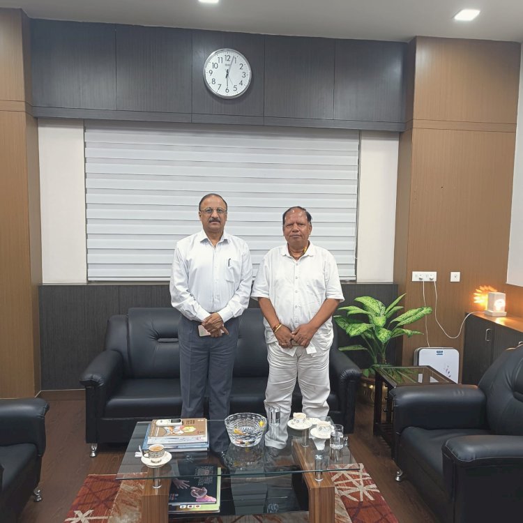 राउरकेला की कानून व्यवस्था को लेकर विधायक ने की डीजी से चर्चा 