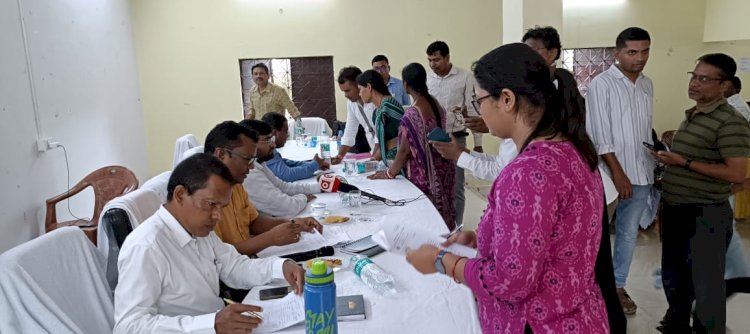 राजगांगपुर ब्लॉक क्षेत्र में संयुक्त लोक शिकायत सुनवाई आयोजित