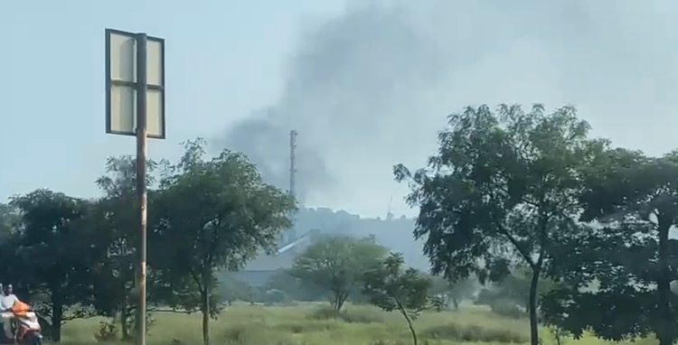 प्रदुषण नियमों का उल्लंघन करता टीआर स्पंज