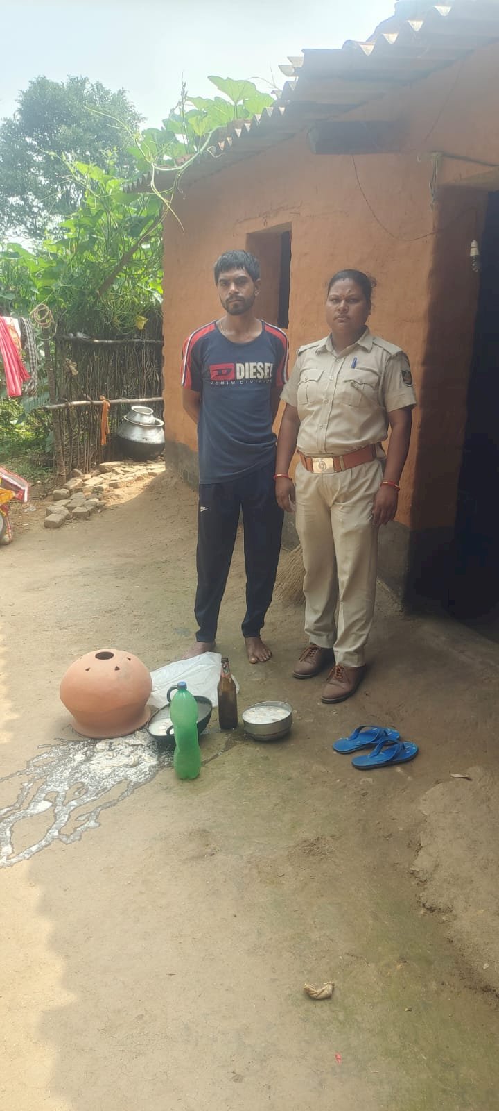 अवैध शराब पर आबकारी विभाग की कडी़ कार्यवाही 