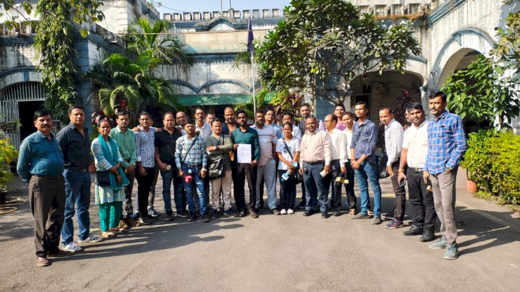 पत्रकार मुकेश चंद्राकर की हत्या को लेकर रायगढ़ के पत्रकारों में आक्रोश  