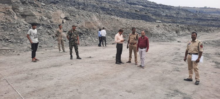 जिंदल पावर प्लांट के माइंस में ब्लास्टिंग के दौरान हुई दुर्घटना में एक की मौत 