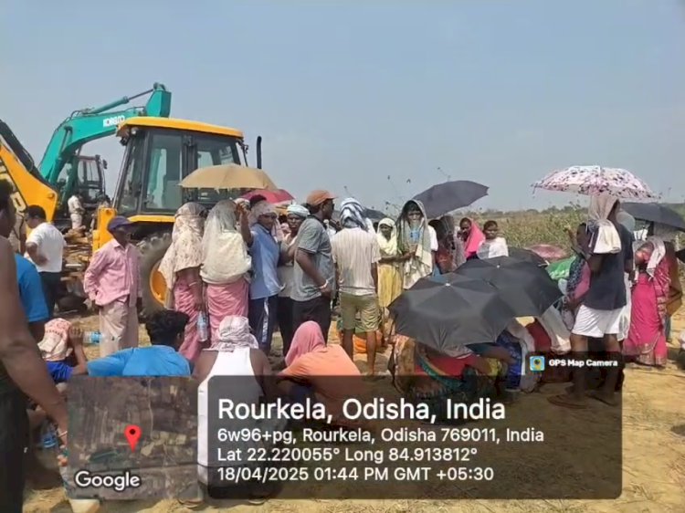 धरना प्रदर्शन के दौरान युवक की मौत से स्थिति तनावपूर्ण 