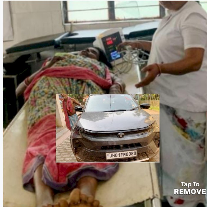 कार से कुचलने से हुई महिला की दर्दनाक मौत 