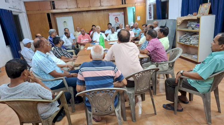 गोपबंधु पुस्तकालय में शोक सभा