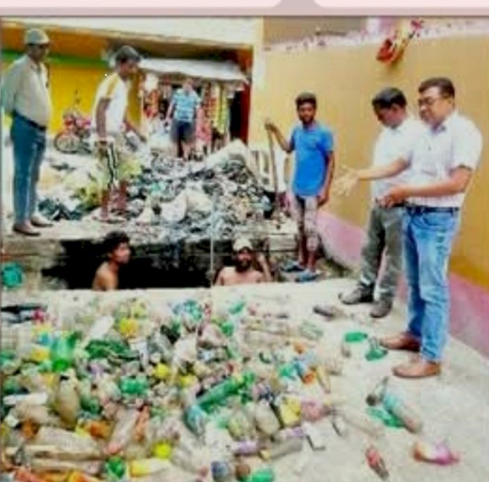 बारिश ने खोली सफाई व्यवस्था की पोल