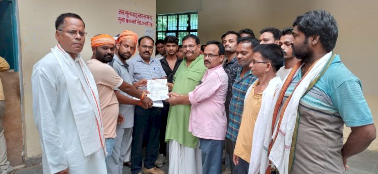 बिना अनुमति दूसरे के घर में ताज़िया बैठाने का बजरंगदल ने किया विरोध 