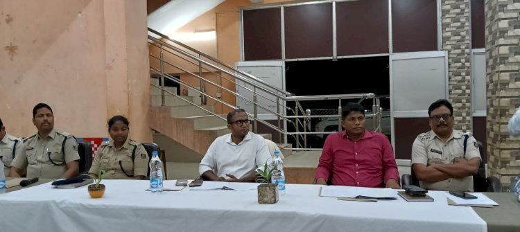 मोहर्रम को लेकर शांति समिति की बैठक 