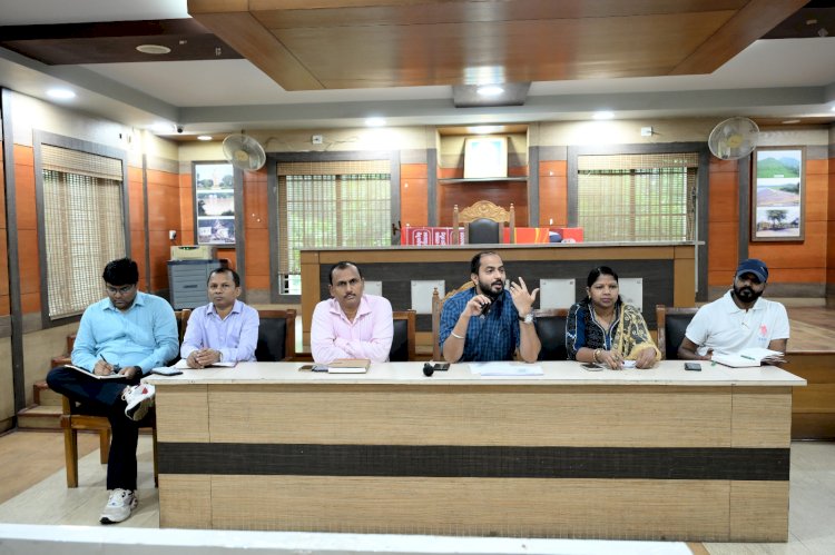 भारी बारिश से निपटने के लिए तैयारी बैठक