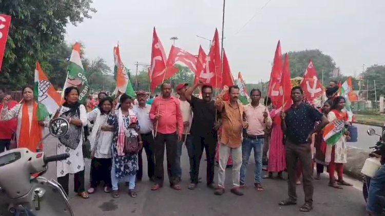 सौम्य श्री की मौत को लेकर कांग्रेस का ओडिशा बंद 