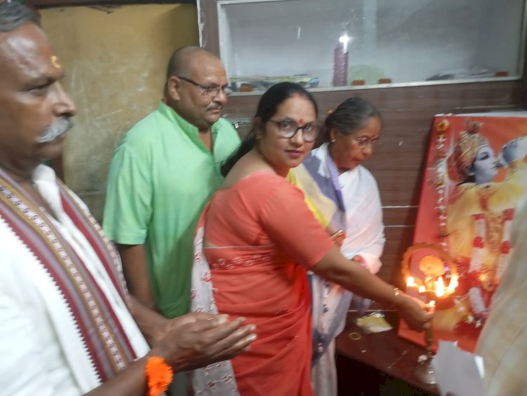  ग्लोबल स्कूल हर्रैया में सभी सनातनीयों को एकजुट करने पर चर्चा 