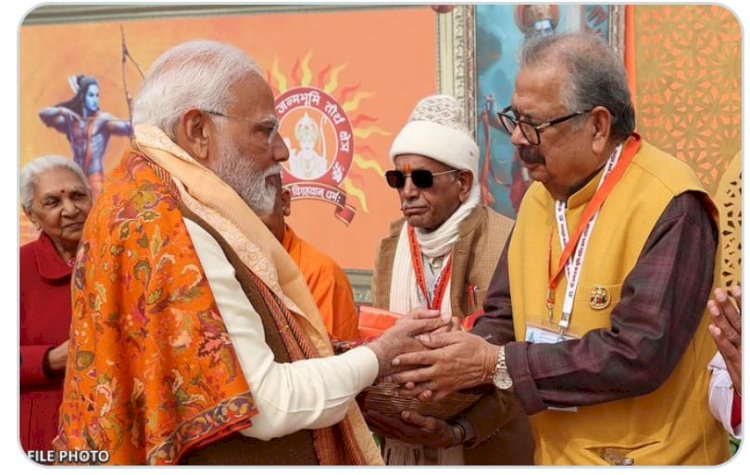 प्रधानमंत्री श्वि विमलेंद्र मोहन प्रताप मिश्र के निधन पर शोक व्यक्त किया
