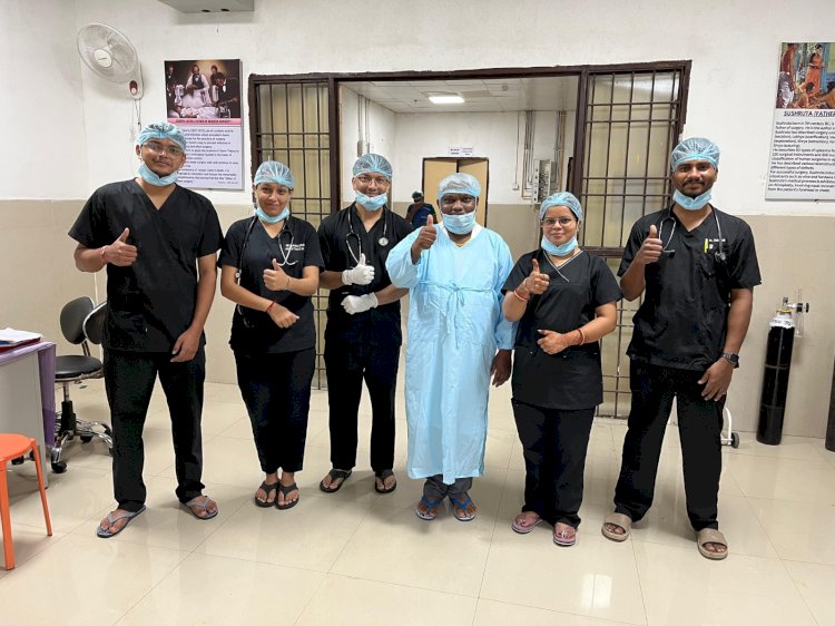  एनेस्थीसिया तकनीक की दिशा में रायगढ़ मेडिकल कॉलेज ने हासिल की महत्वपूर्ण उपलब्धि