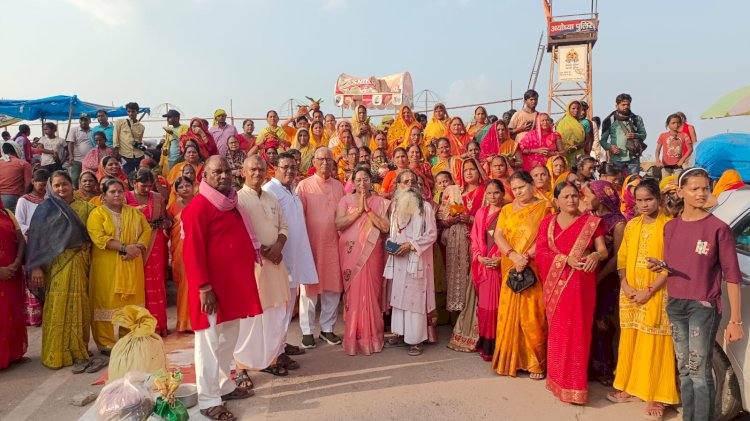 शक्ति वाहिनी ने  रजत जयंती पर निकाली भव्य कलश यात्रा