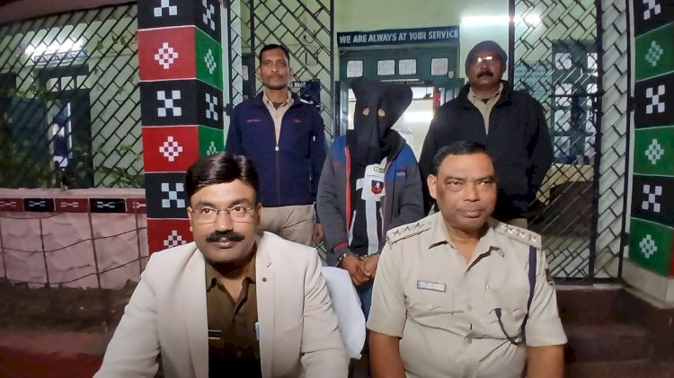 नये साल के पहले दिन अवैध गांजा के साथ आरोपी गिरफ्तार