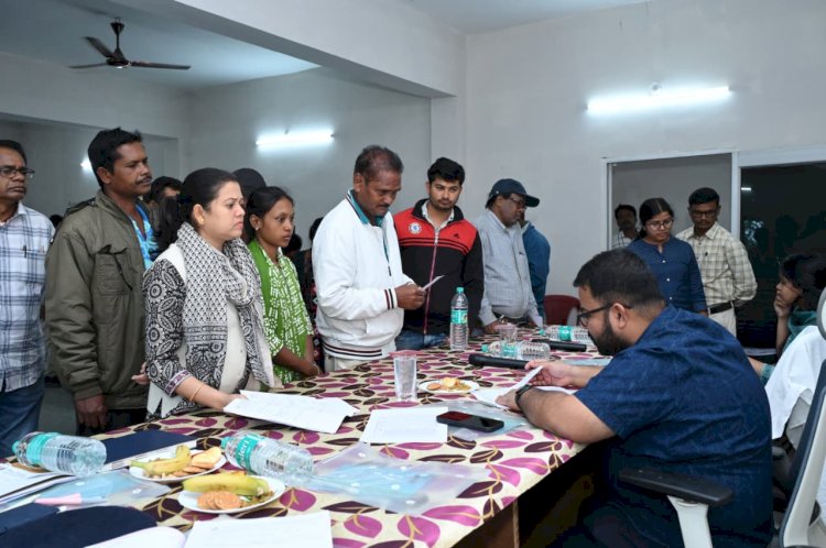 सबडेगा परिसर में संयुक्त जनसुनवाई 