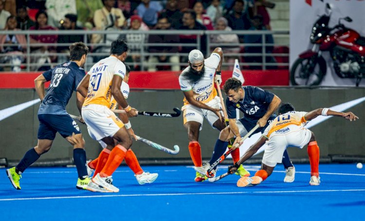 FIH मेन्स प्रो लीग 2025-26 में अर्जेंटीना ने भारत को 2-4 से हराया