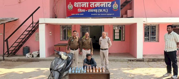 मादक पदार्थ सेवन और‌ अवैध परिवहन पर रायगढ़ पुलिस की सख्त कार्यवाही