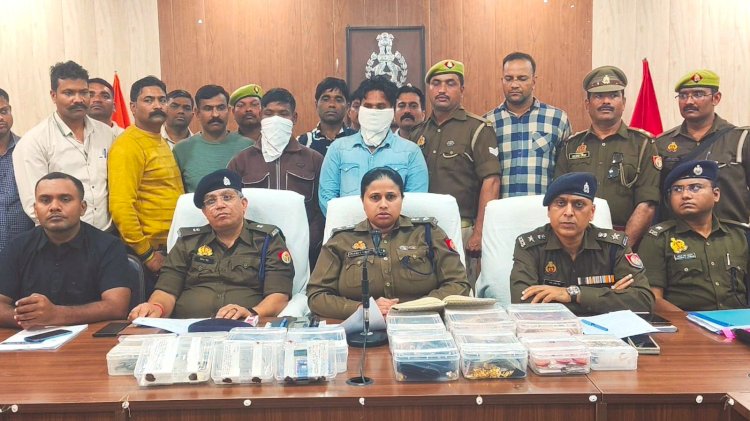 बिलासपुर लूट कांड का मिर्जापुर में खुलासा