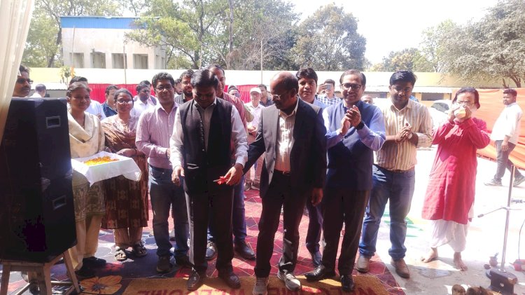 चक्रधरपुर मंडल सामान्य भंडार डिपो के नए भंडार गृह का उद्घाटन