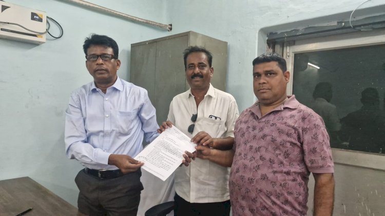 तालचेर में प्रदूषण को लेकर डिप्टी कलेक्टर को ज्ञापन