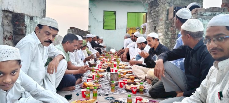 इंडियन जर्नलिस्ट एसोसिएशन द्वारा रोज़ा इफ्तार का आयोजन, भाईचारे और एकता का दिया संदेश ।