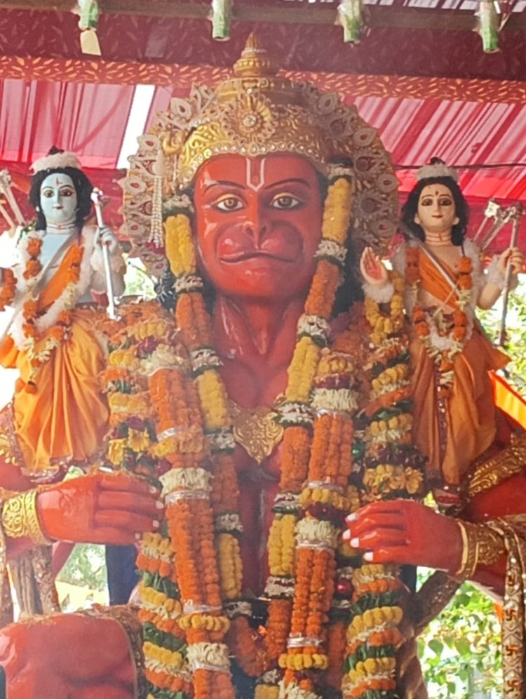 राजगांगपुर में शांति पुर्वक संपन्न हुआ रामनवमी का त्यौहार