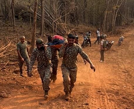 आइटीबीपी 29वी बटालियन और नारायणपुर पुलिस ने पेश की मानवता की मिसाल