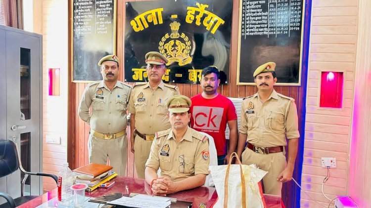 गाॅजा के साथ आरोपी गिरफ्तार विवादित सभासद गैंग का सदस्य होने की आशंका