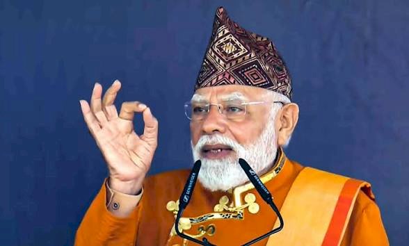 सिक्किम का 50वां स्थापना दिवस में प्रधानमंत्री का मोदी ने सिक्किम के लोगों को किया संबोधित 