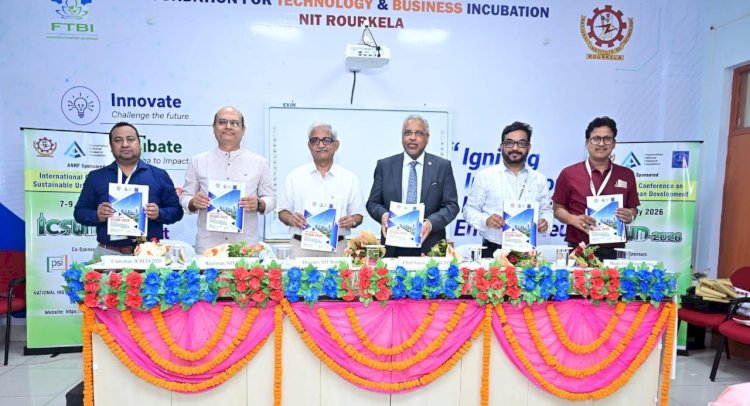 एनआईटी राउरकेला में सतत शहरी विकास पर अंतरराष्ट्रीय सम्मेलन संपन्न