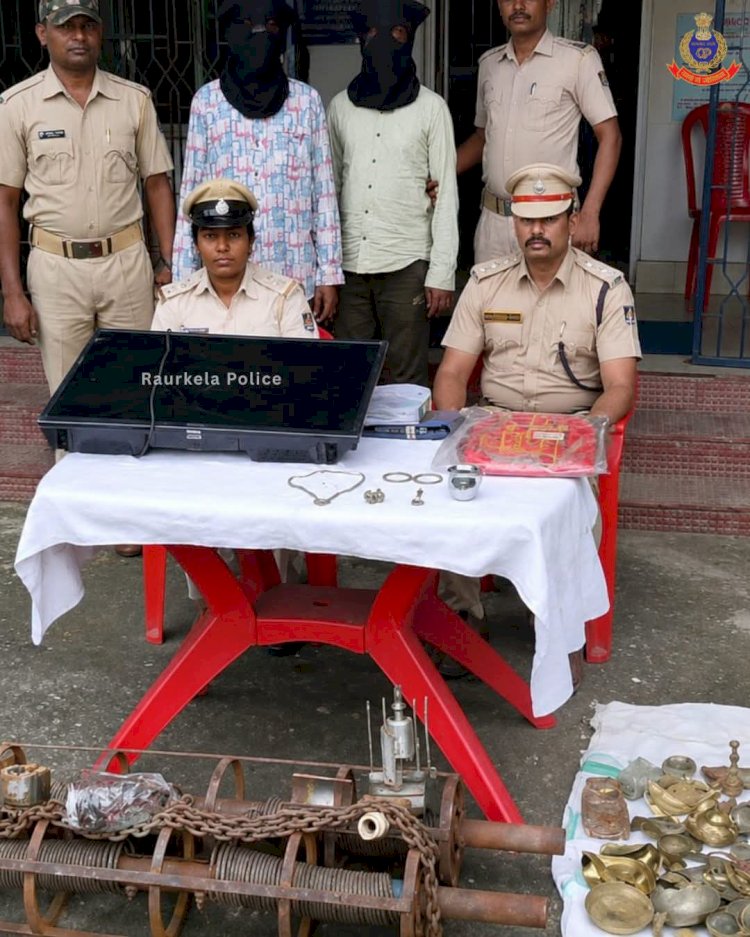 बंद घर में दो नाबालिग ने की चोरी