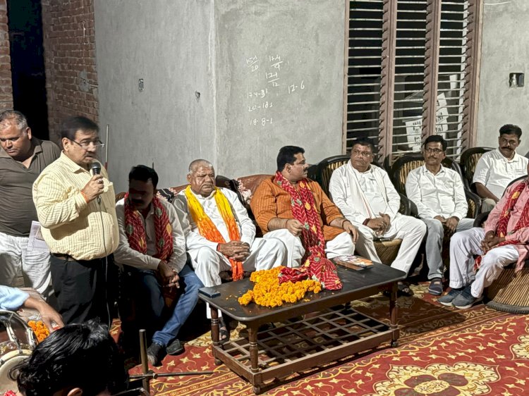 विधानसभा चुनाव को लेकर भाजपा धरातल पर उतरकर अपने घर को मजबूत करने में जुटी